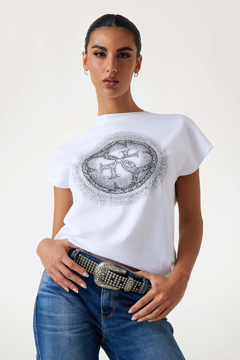 Guess Kadın Tişört W5YI14I3Z14