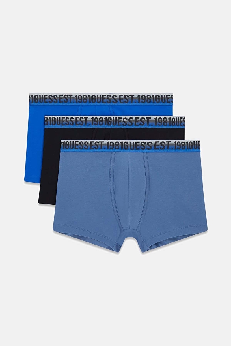 Guess Erkek 3'lü Boxer U5BG61.RNK