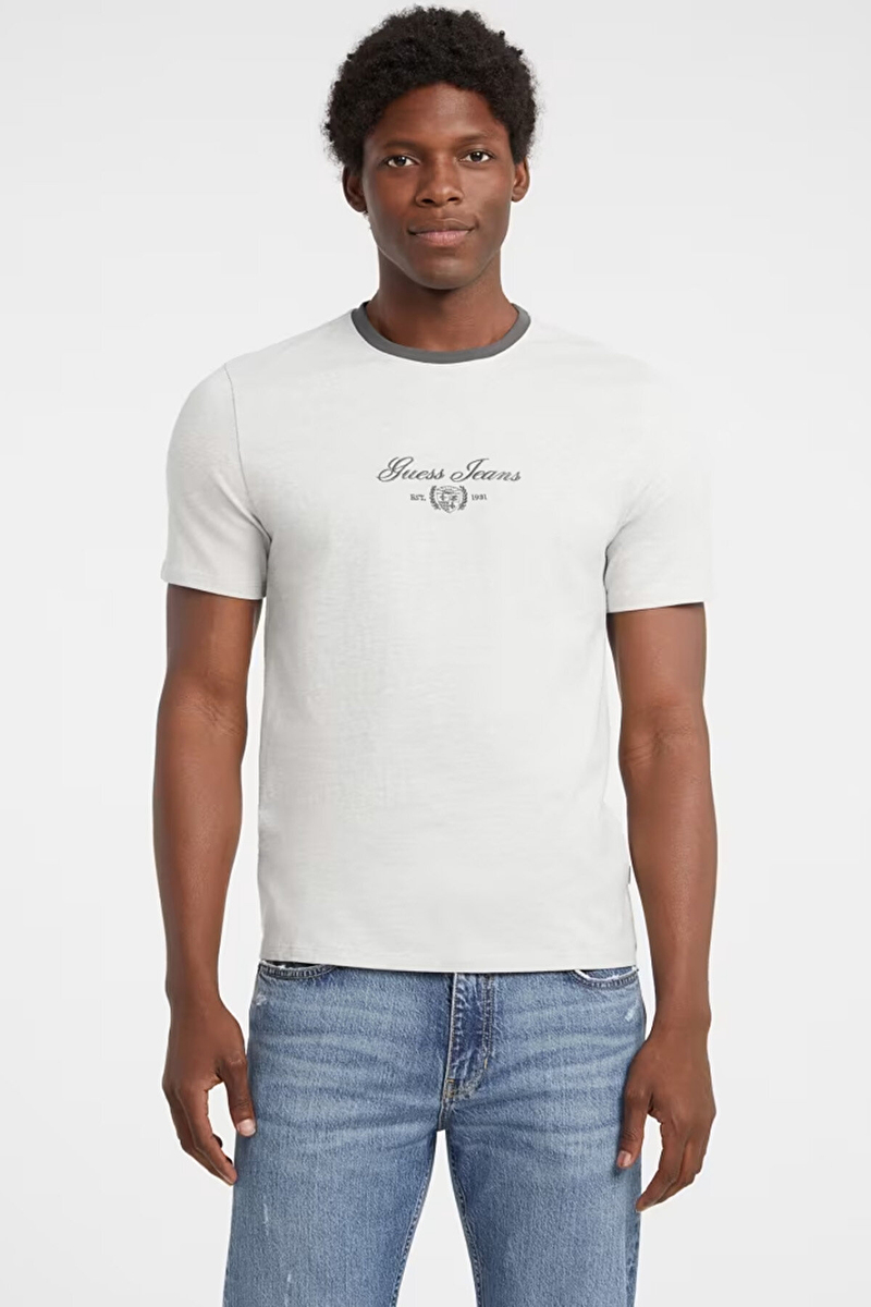 Guess Jeans Erkek Slim Fit Tişört M5BI33KCTX1