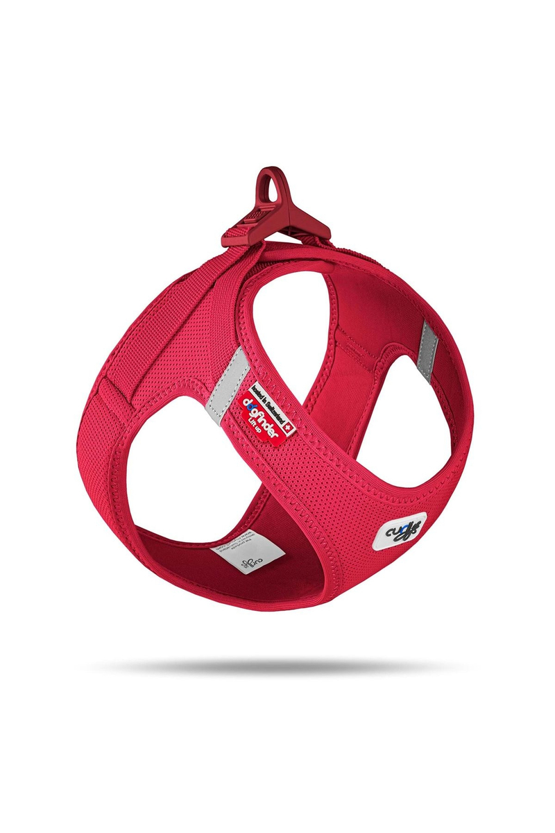 Curli Vest Harness Köpek Göğüs Tasması 55,5x62,7 cm Kırmızı XL