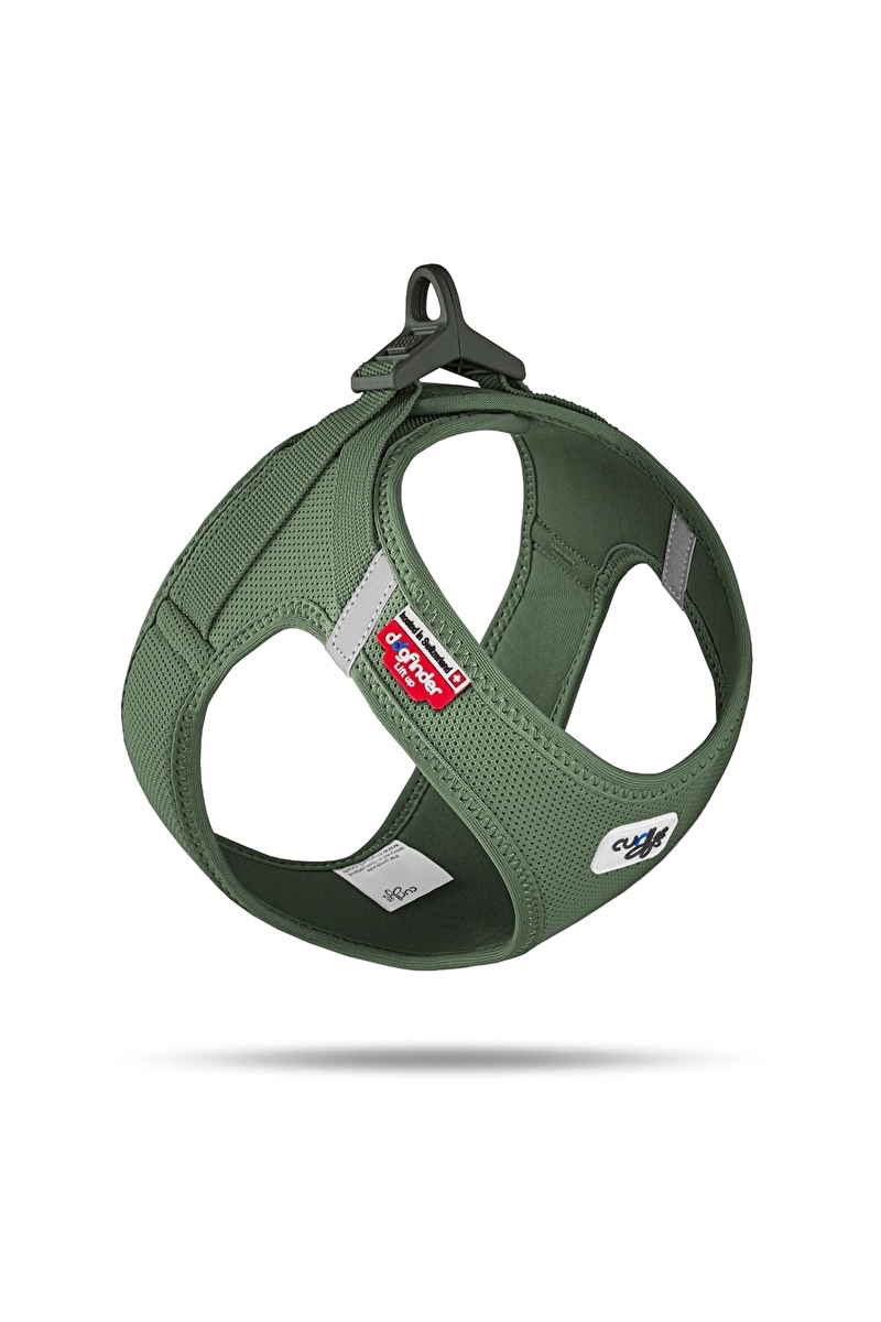 Curli Vest Harness Köpek Göğüs Tasması 49,1x55,4cm Koyu Yeşil L