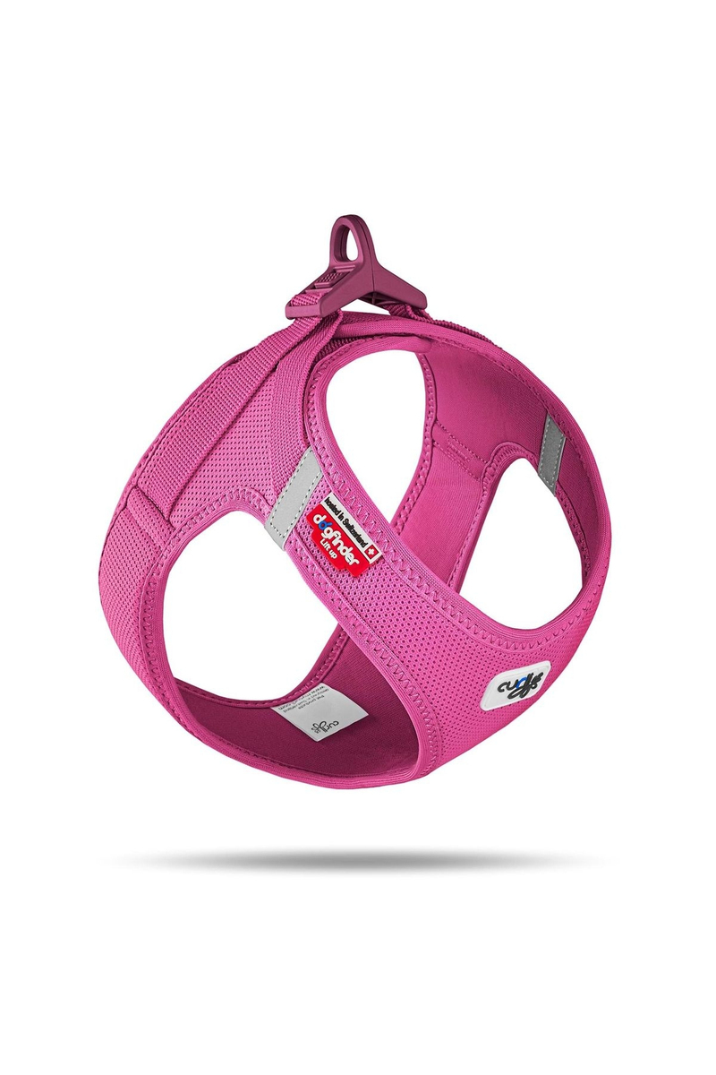 Curli Vest Harness Köpek Göğüs Tasması 26,7x30 cm Fuşya XXXS
