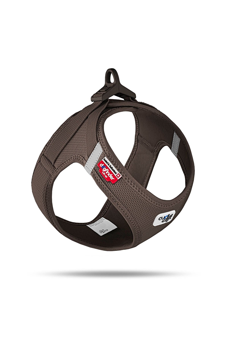 Curli Vest Harness Köpek Göğüs Tasması 49,1x55,4cm Kahverengi L