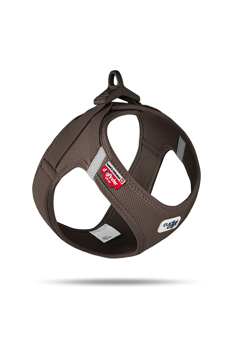 Curli Vest Harness Köpek Göğüs Tasması 55,5x62,7 cm Kahverengi XL