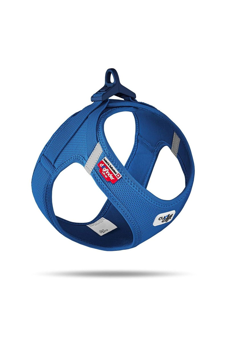 Curli Vest Harness Köpek Göğüs Tasması 26,7x30 cm Mavi XXXS