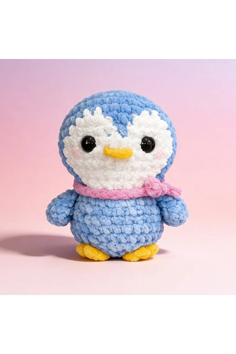 The Gurumi Penguen Örgü Öğrenme Kiti