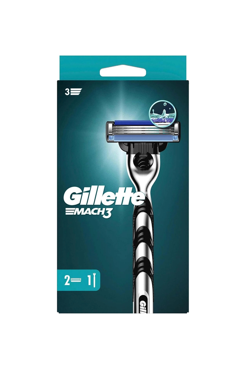 Gillette Mach3 Makine + 2 bıçak