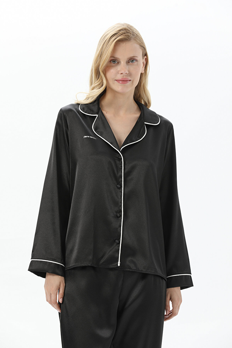 Pierre Cardin Kadın Saten Pijama Takımı