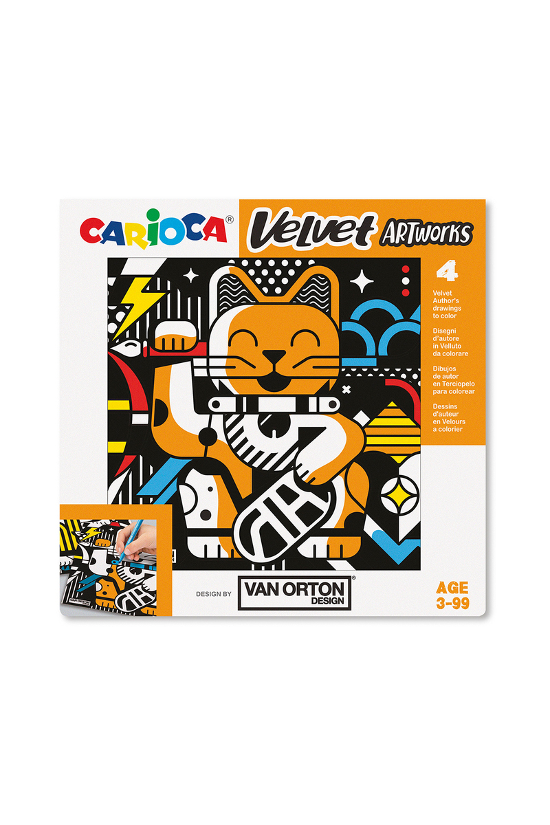 Carioca Velvet Kadife Boyama Van Orton Art