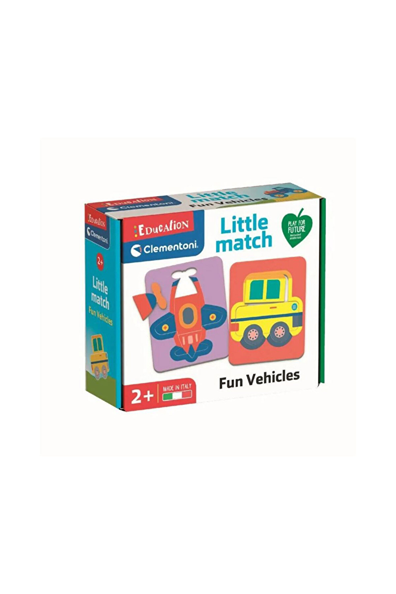 Clementoni Little Match Eğlenceli Araçlar