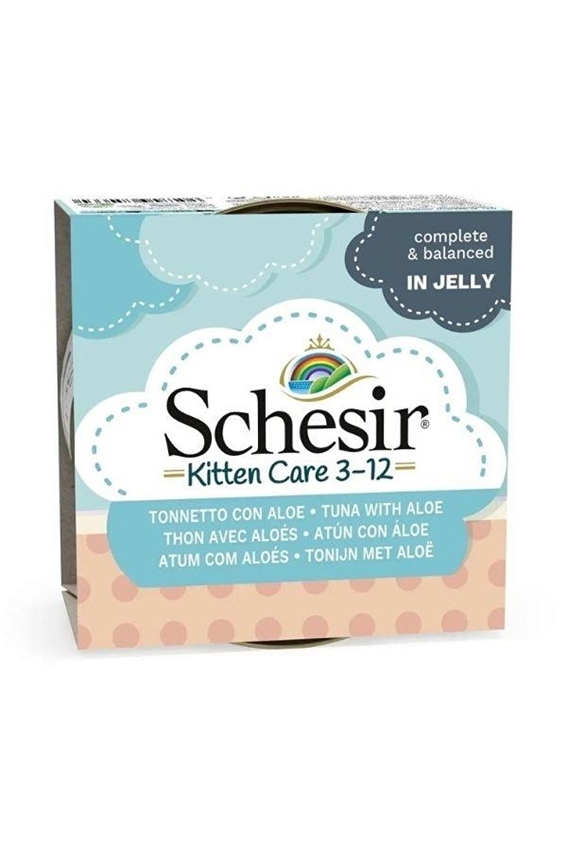 Schesir Ton Balıklı ve Aloeli Yavru Kedi Konservesi 85 g