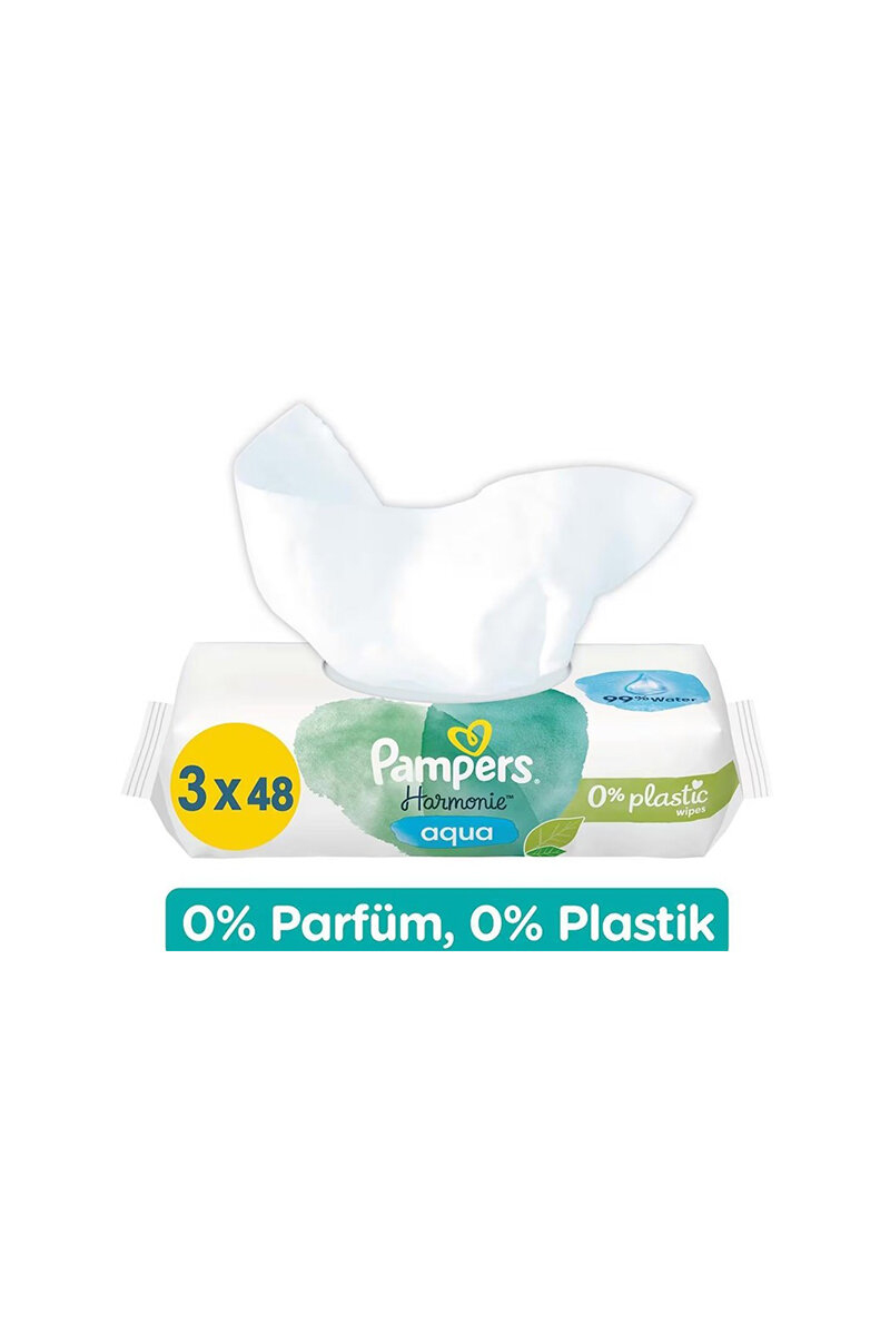 Prima Islak Havlu Pampers Aqua Pure 3x48