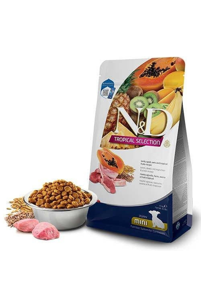 N&D Tropical Selection Kuzu Etli Mini Irk Yavru Köpek Maması 5 kg
