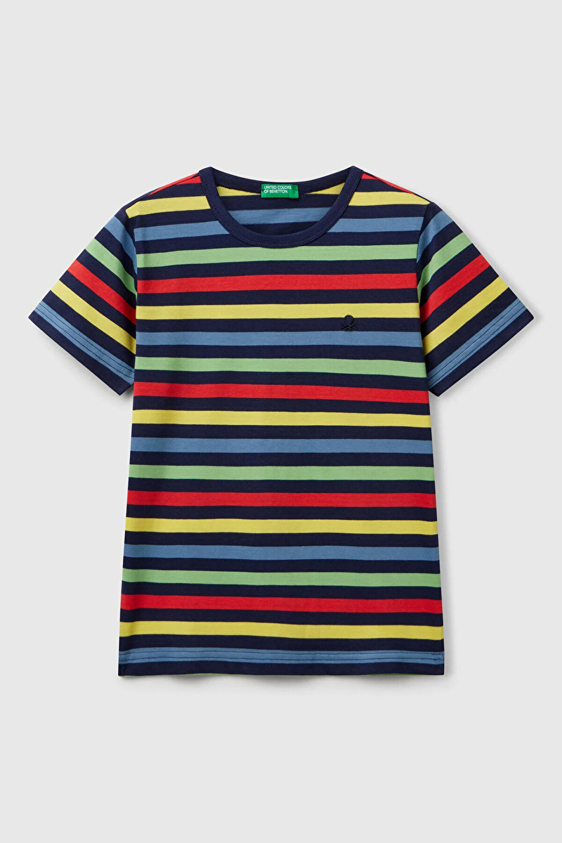 Unıted Colors Of Benetton Erkek Çocuk Tişört 3FHXC10MW