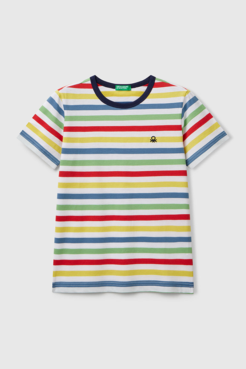 Unıted Colors Of Benetton Erkek Çocuk Tişört 3FHXC10MW