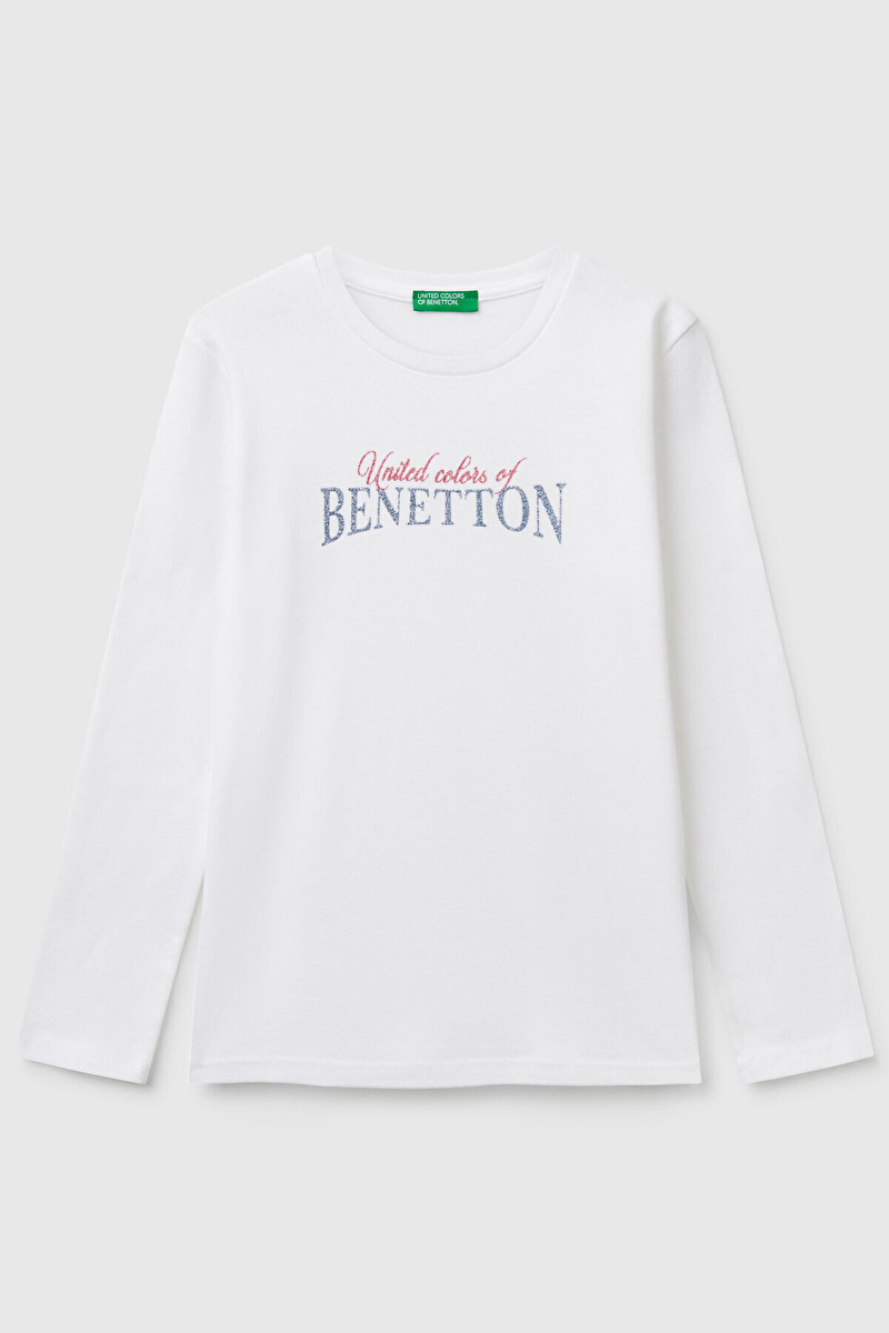 Unıted Colors Of Benetton Kız Çocuk Tişört 3I9WC10MY