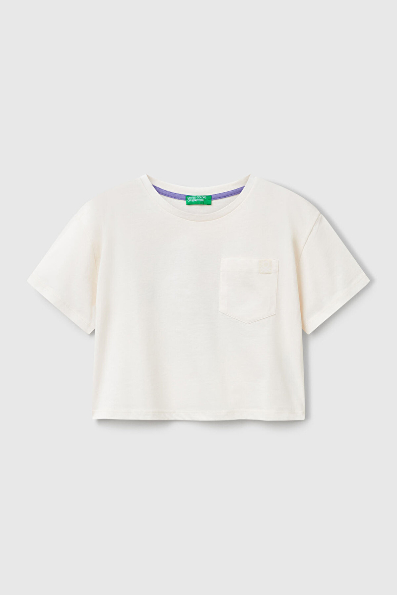 Unıted Colors Of Benetton Kız Çocuk Tişört 3I1XC10N8