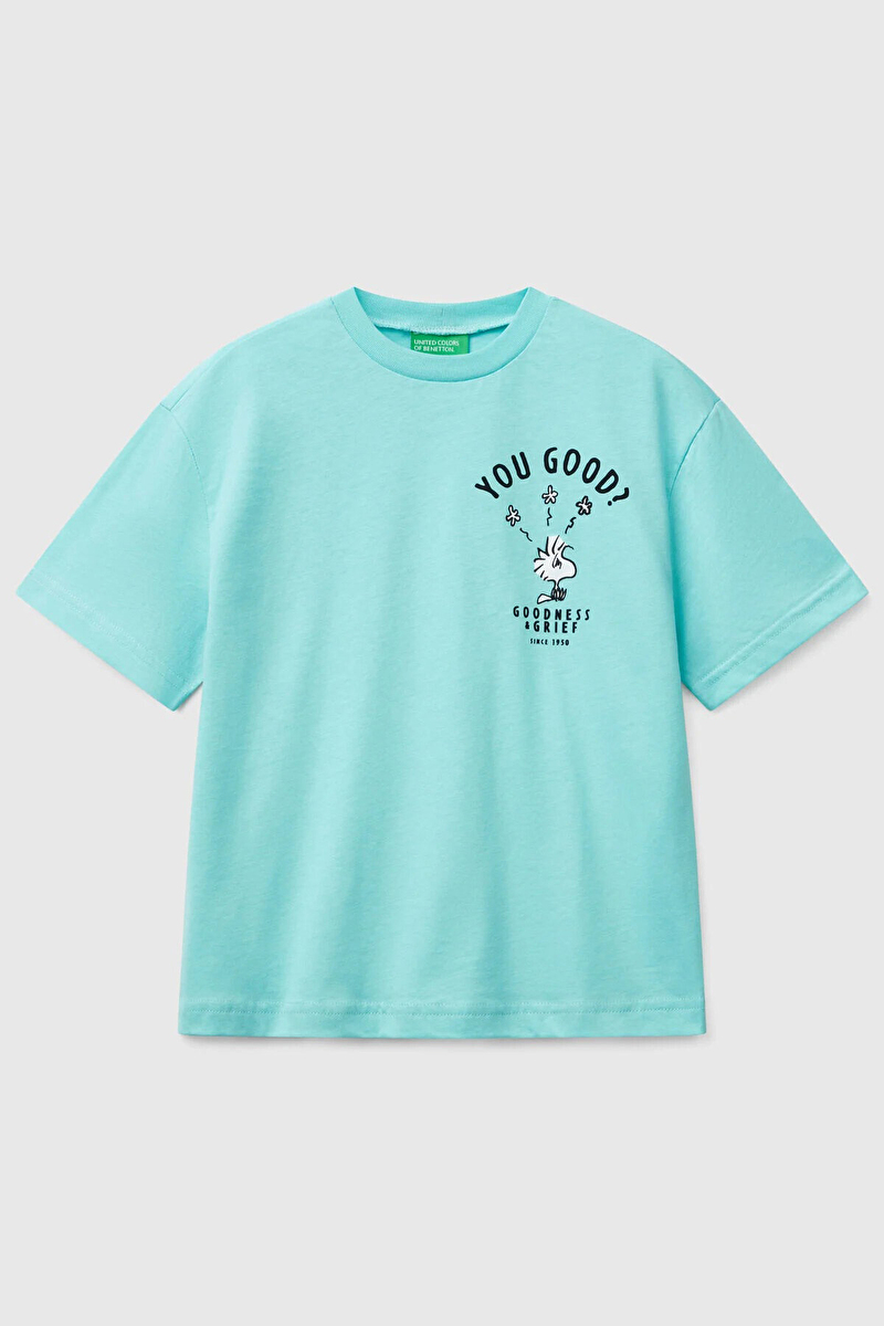 Unıted Colors Of Benetton Erkek Çocuk Tişört 3X1SC10NI