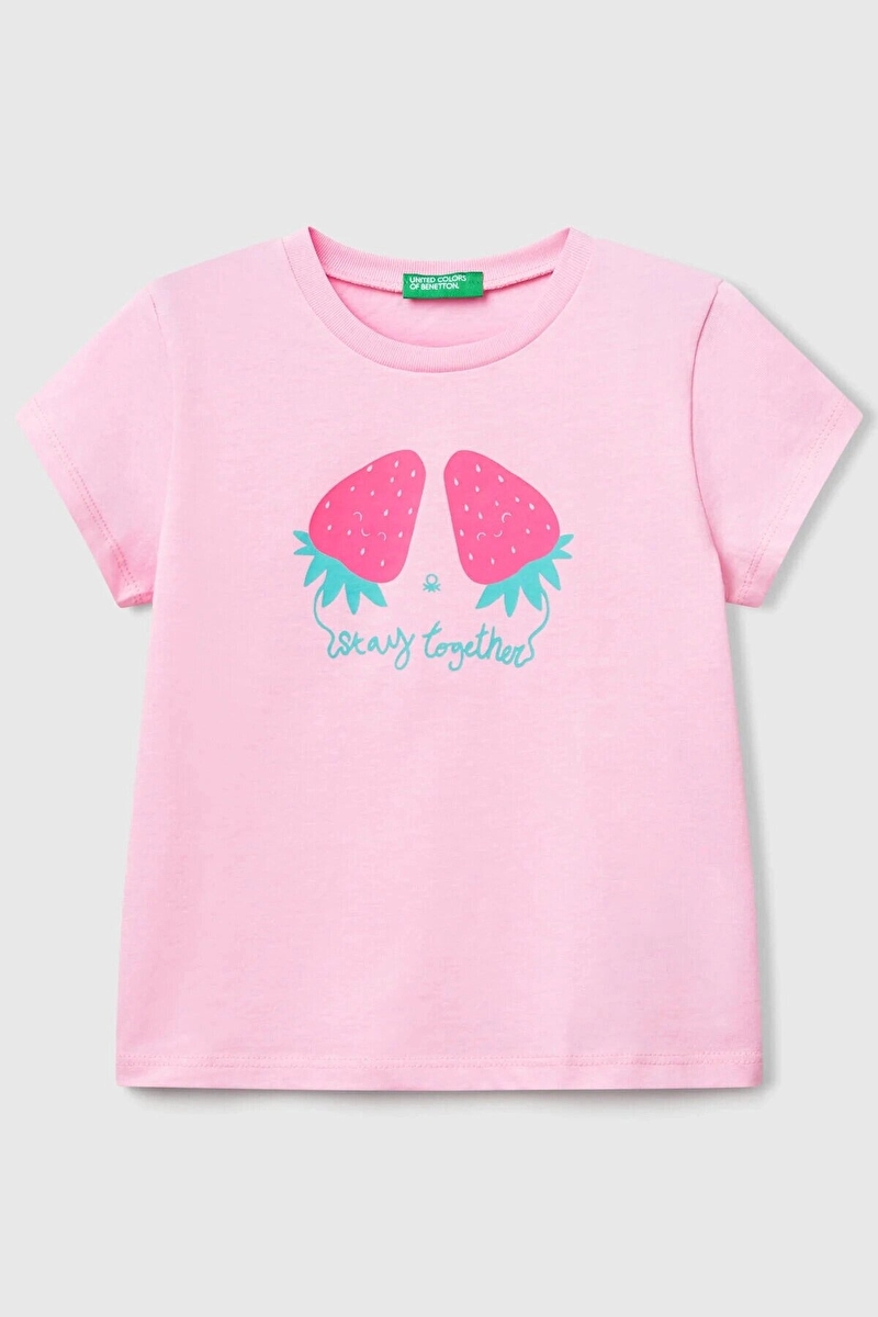 Unıted Colors Of Benetton Bebek Tişört 3JERG10J3
