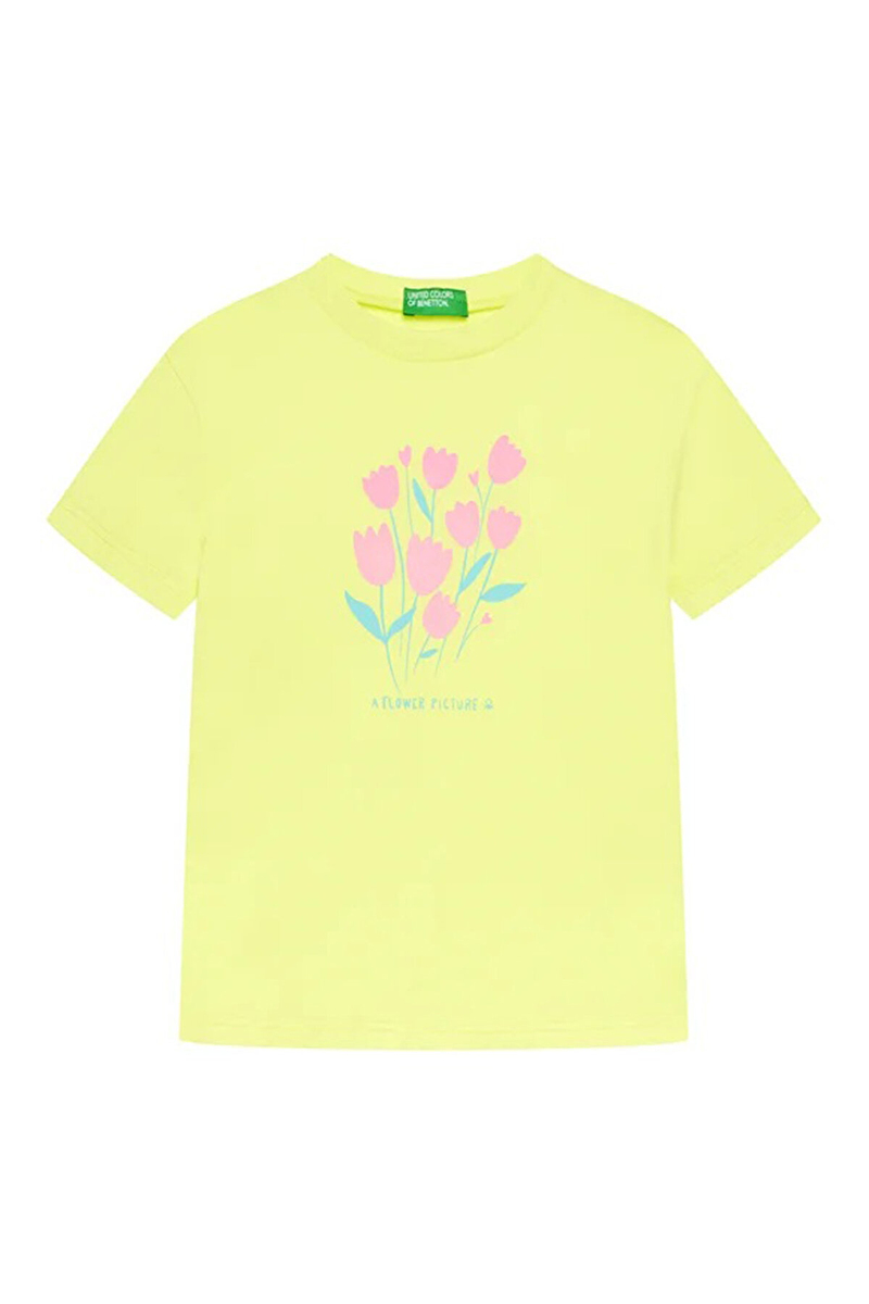 Unıted Colors Of Benetton Bebek Tişört 3JERG10J3