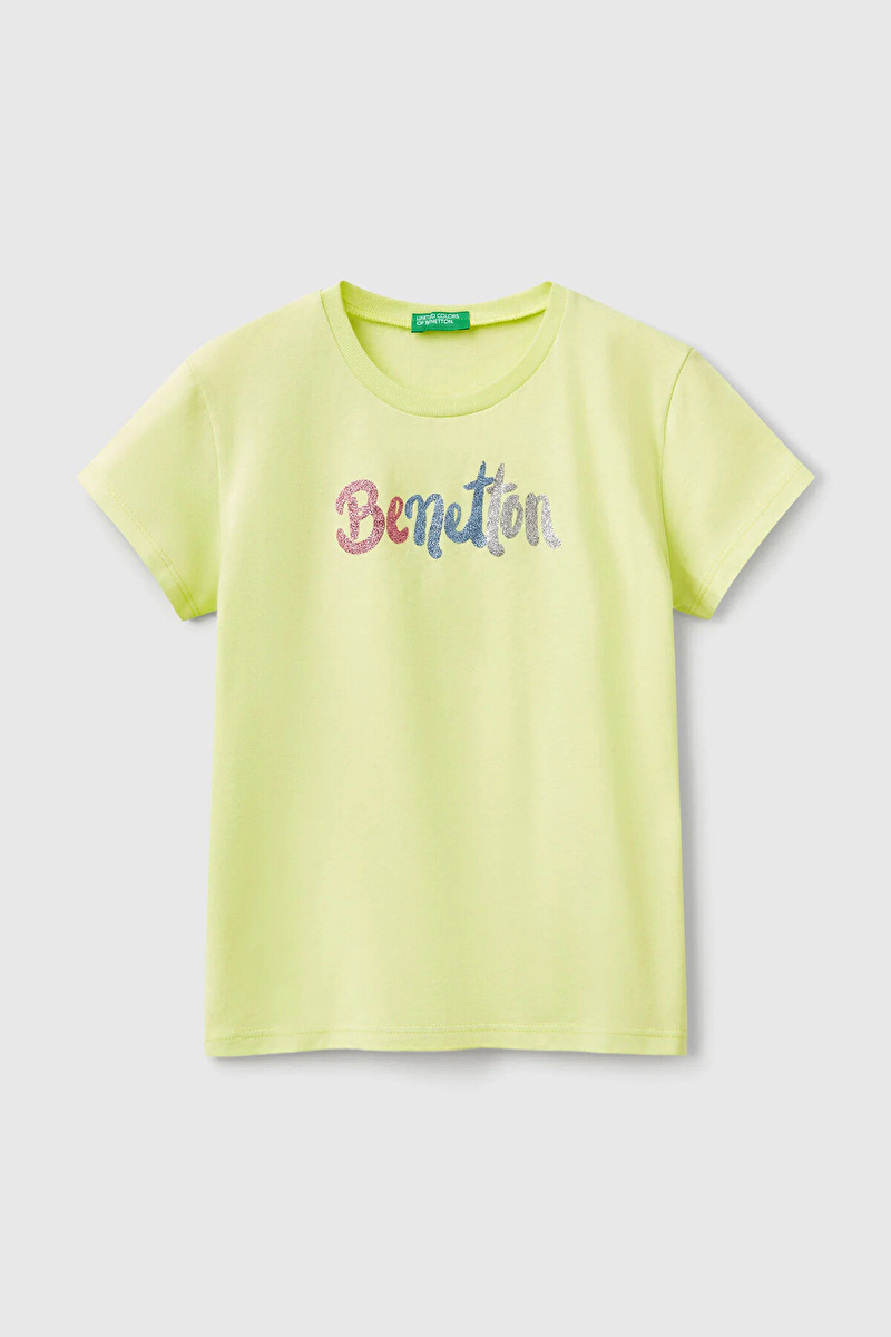 Unıted Colors Of Benetton Kız Çocuk Tişört 3I1XC10MZ