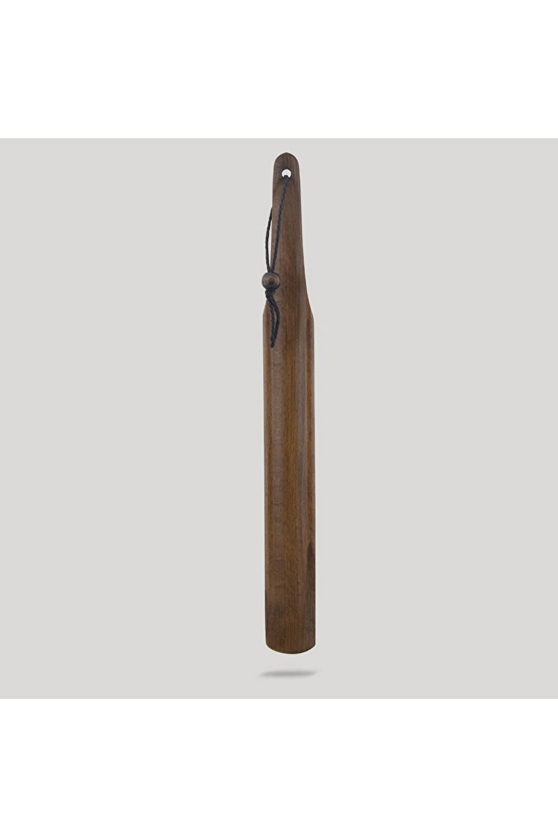 Nyn Ahşap Ayakkabı Çekeceği Ceviz Renk 40 cm