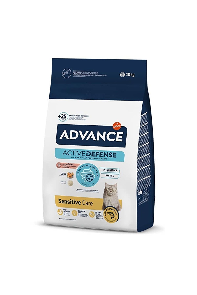 Advance Sensitive Care Somonlu Yetişkin Kedi Maması 10kg