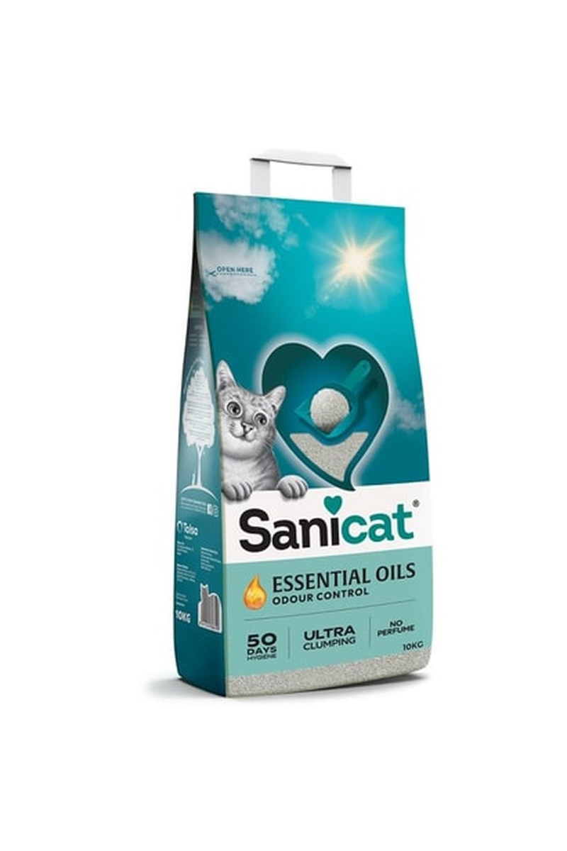 Sanicat Essential Oils Kokusuz Kedi Kumu 10 kg