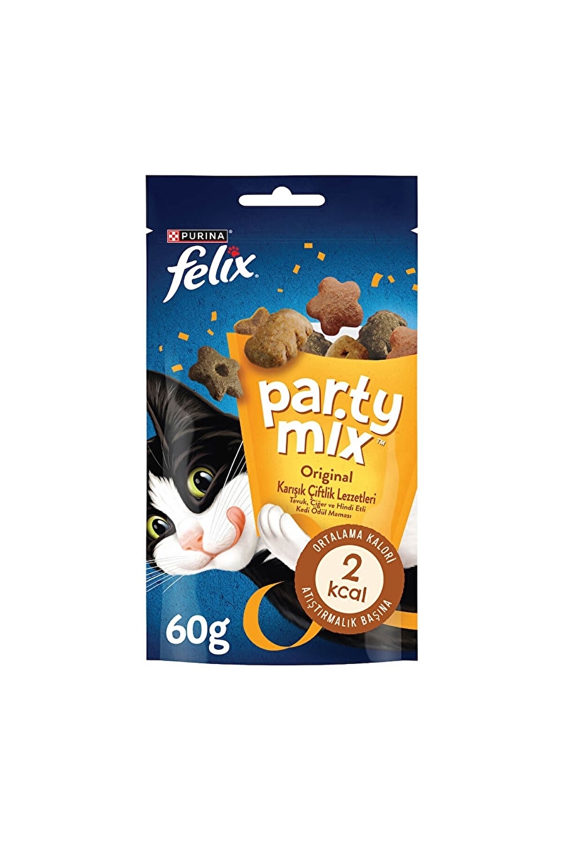 Felix Parti Mix Karışık Çiftlik Lezzetleri Ödül Maması 60g