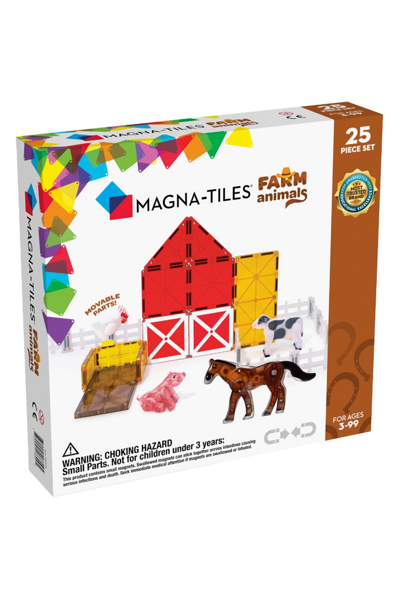 Magna-Tiles Çiftlik Hayvanları Manyetik Bloklar 25 Parça