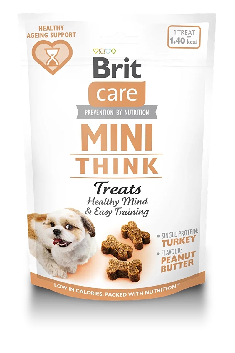 Brit Care Mini Irk Köpeklerde Sağlıklı Zihin ve Etkili Eğitim İçin Yarı Nemli Fonksiyonel Ödül 50 gr
