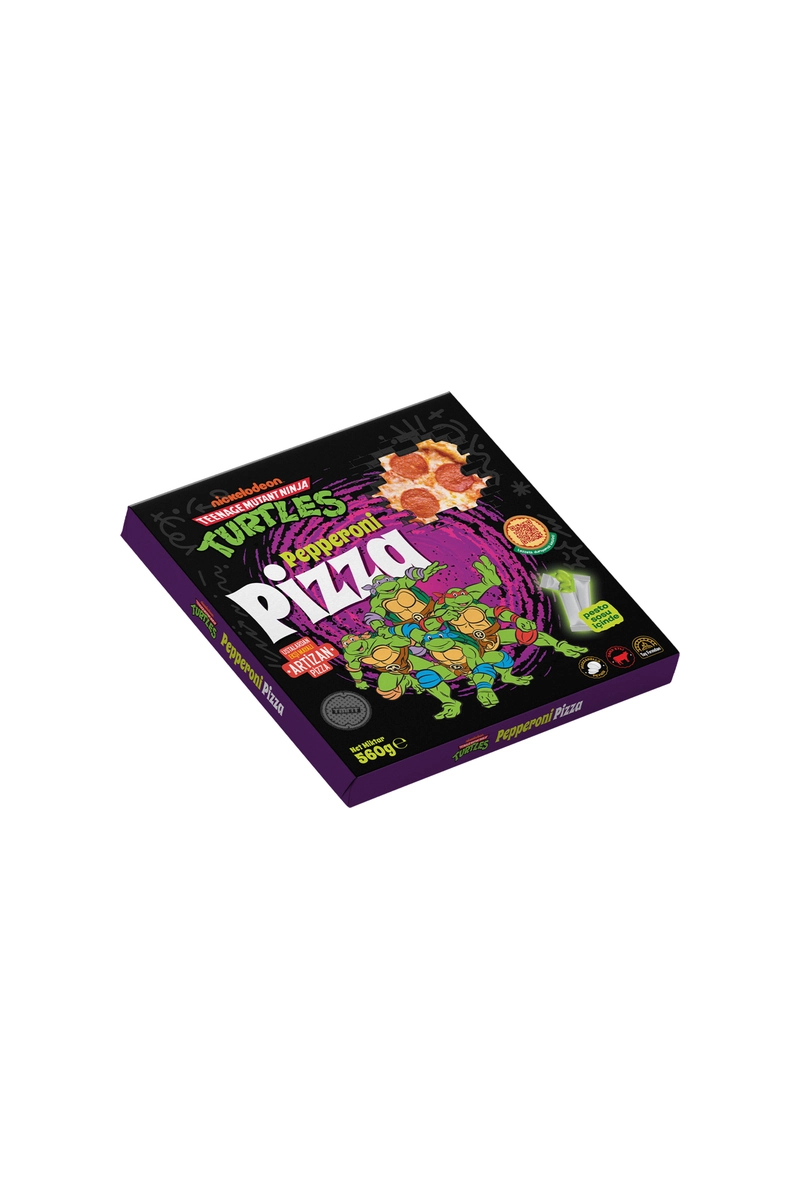 Nickelodeon Ninja Turtles Pepperoni Pizza 560 G