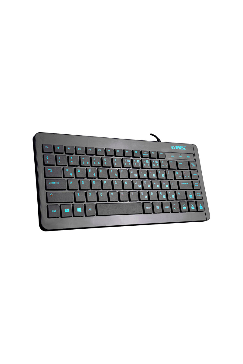 Everest KB-410 Siyah USB Q Mini Klavye