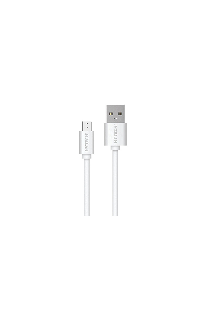 Hytech HY-X83 1m 2A Micro Usb Beyaz Şarj Kablosu