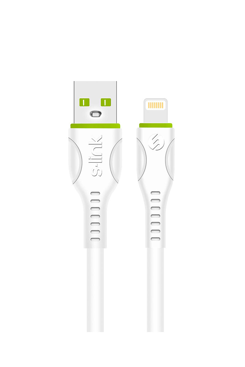 S-link SL-X202 2A Lightning Güvenli Hızlı Data + Sarj Kablosu