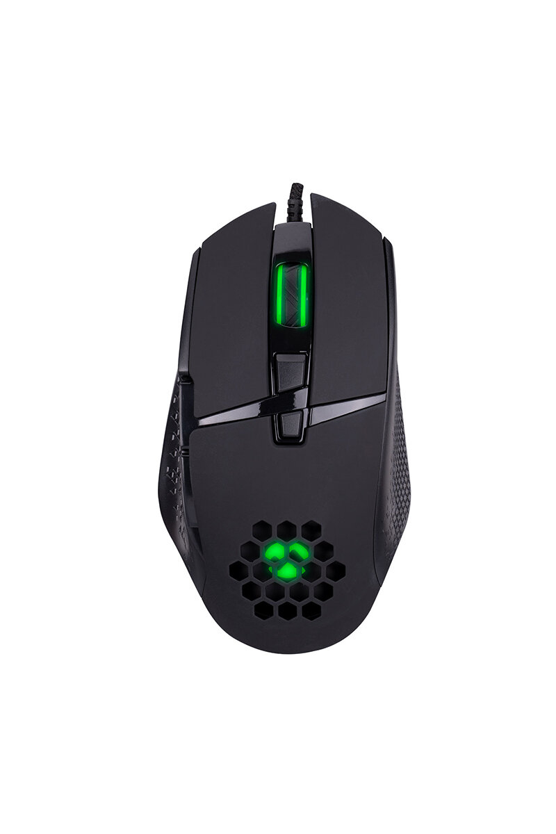 Everest RAGE-X1 Usb Siyah 8 Tuşlu Led Işıklı 6400dpi Gaming Oyuncu Mouse