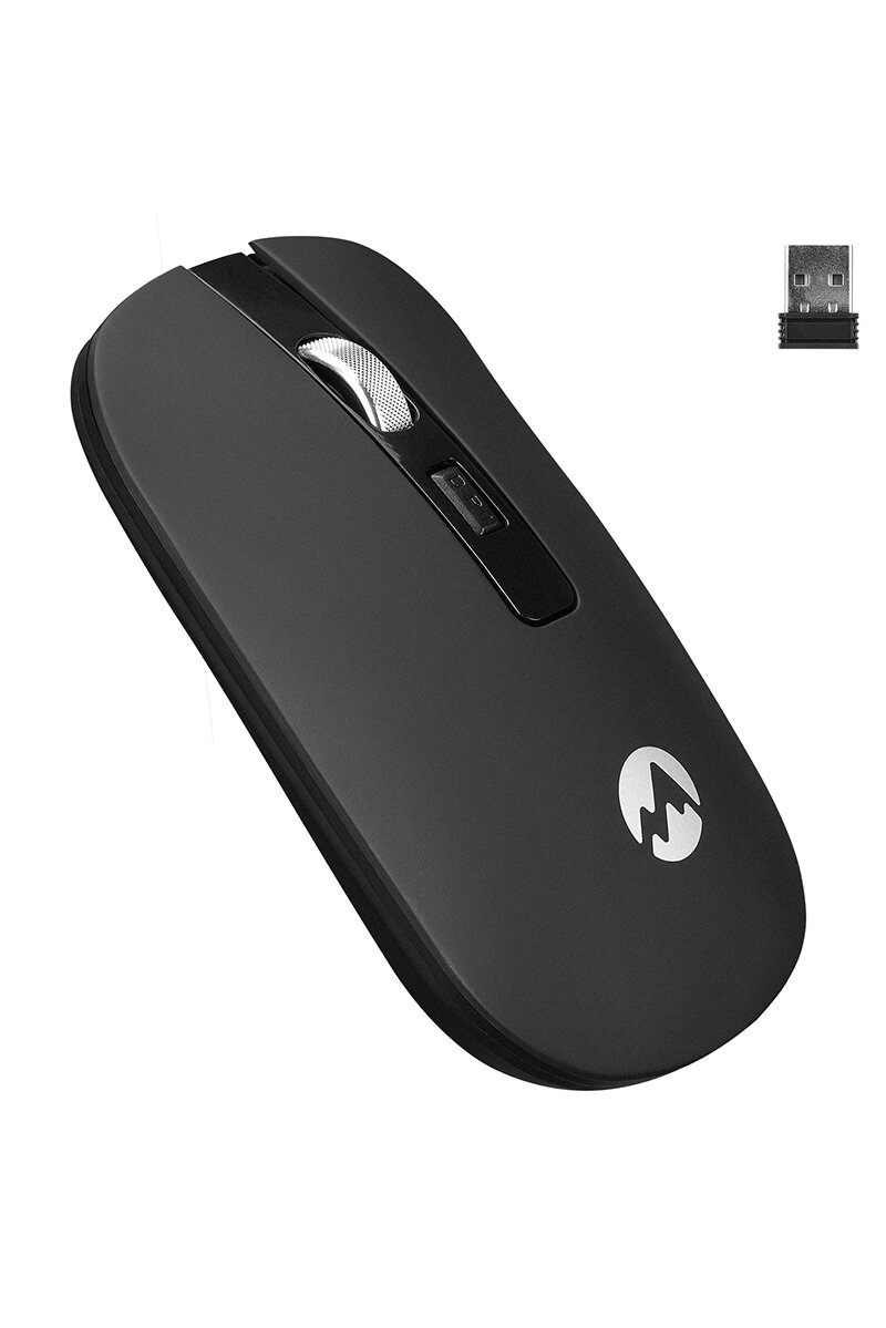 Everest SM-W71 2.4Ghz Siyah 4D Şarjlı Kablosuz Mouse