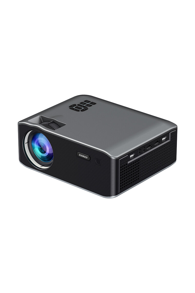 EVEREST PJ02 Prime Pro Gri/ Siyah 1G/16G MTK9269 1920*1080P 8500 Lümen 400 ANSL Android 9.0 4K Deste