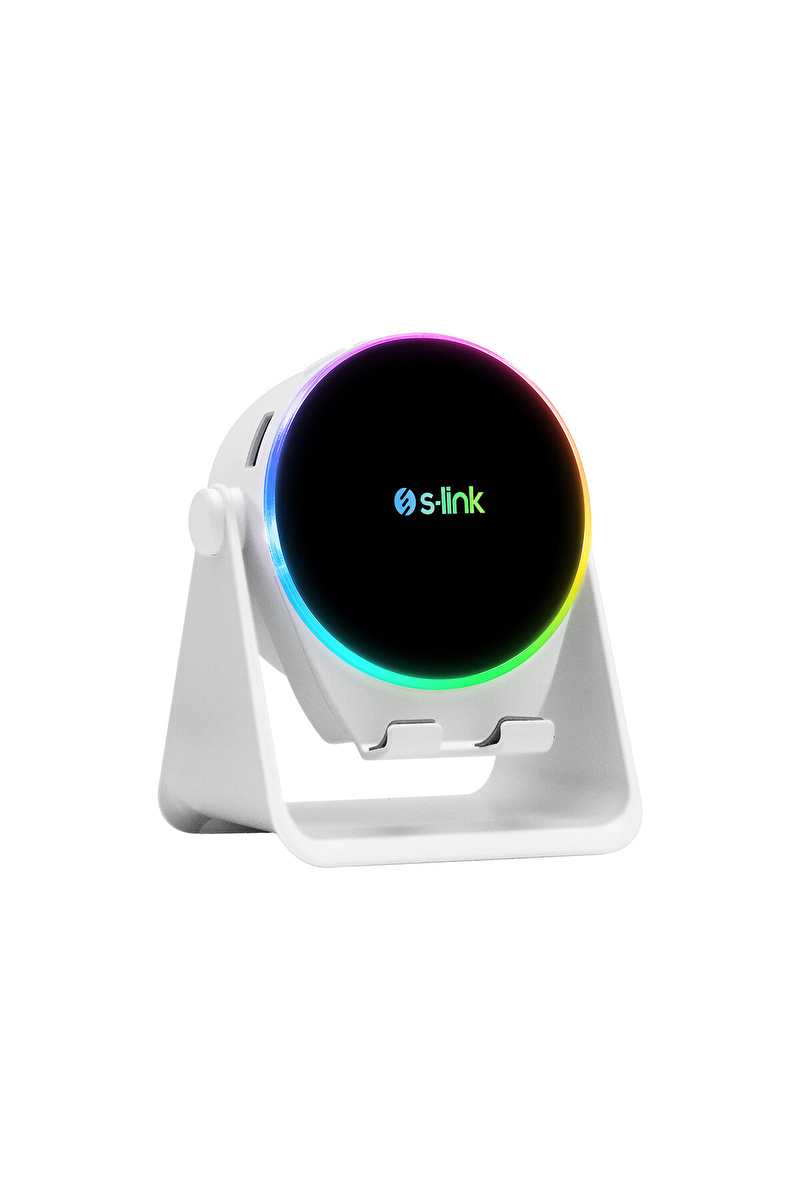 S-link SL-S81 Vireon Beyaz 5W 1200mAh BT,USB,İnduction Destekli Speaker