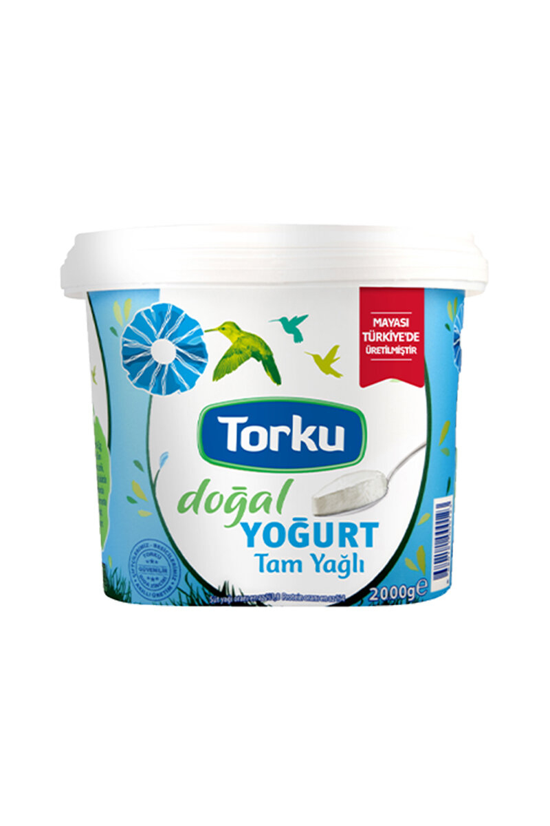 Torku Tam Yağlı Kaymaksız Yoğurt 2000 G