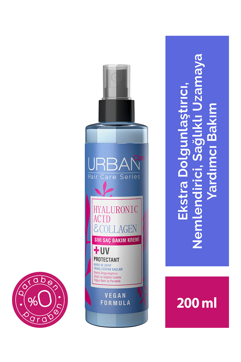 Urban Care Hyaluronik Asit & Kolajen 200 ml Sıvı Saç Kremi