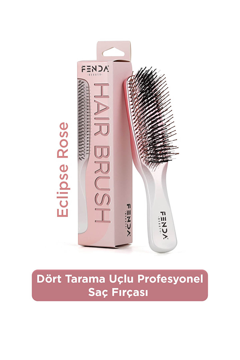 Fenda Dört Tarama Uçlu Profesyonel Saç Fırçası - 003PN