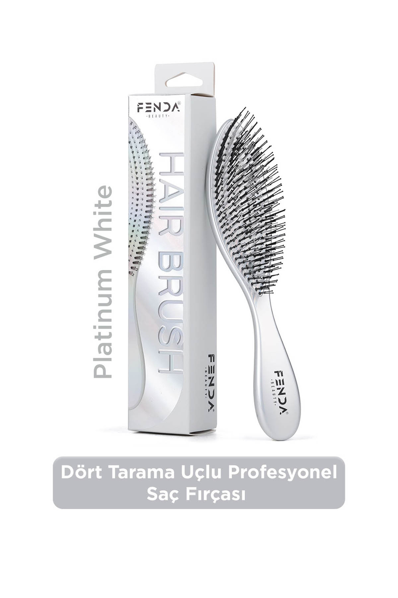 Fenda Dört Tarama Uçlu Profesyonel Saç Fırçası - 005WH