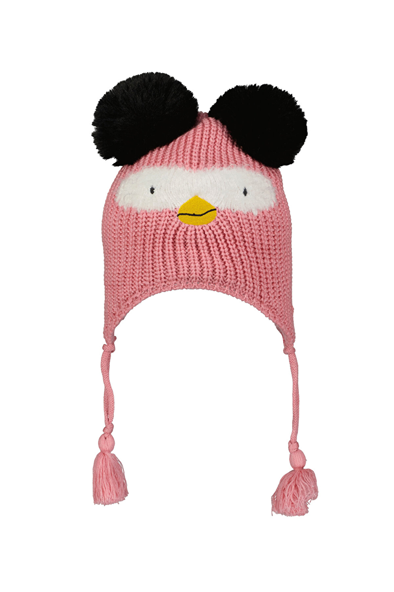 Kitti Kız Çocuk Kulaklı Eldiven 4/8 Yaş P-K24130-05