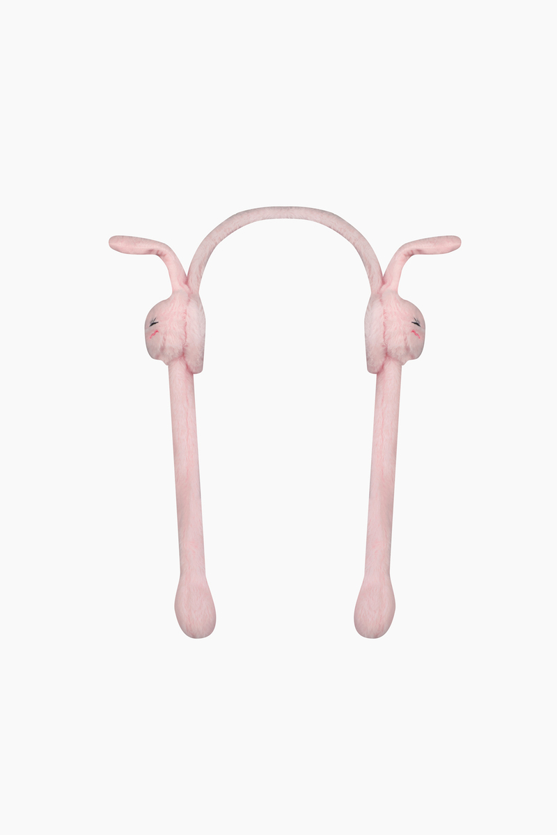 Kitti 5/9 Yaş Çocuk Pelüş Hareketli Işıklı Uzun Kulaklık P-K25205-04