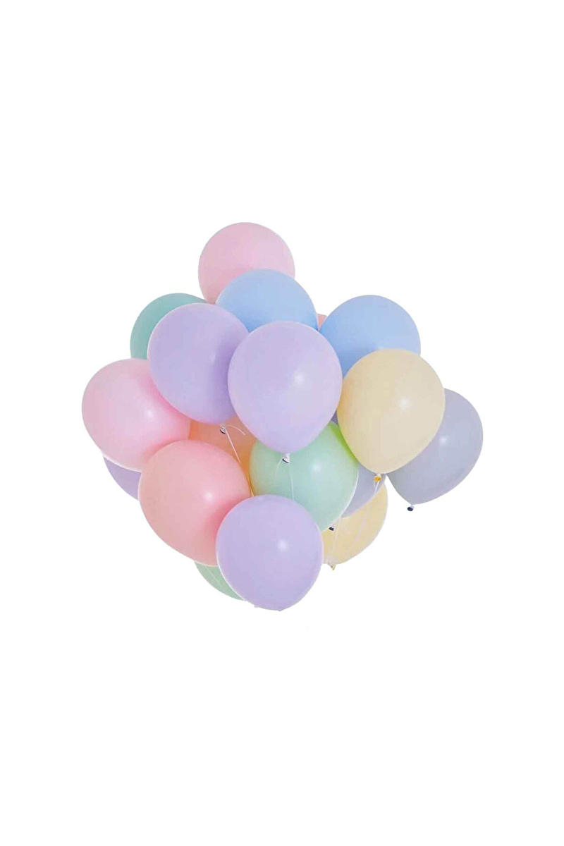Oyuncak Karışık Makaron Balon 15li