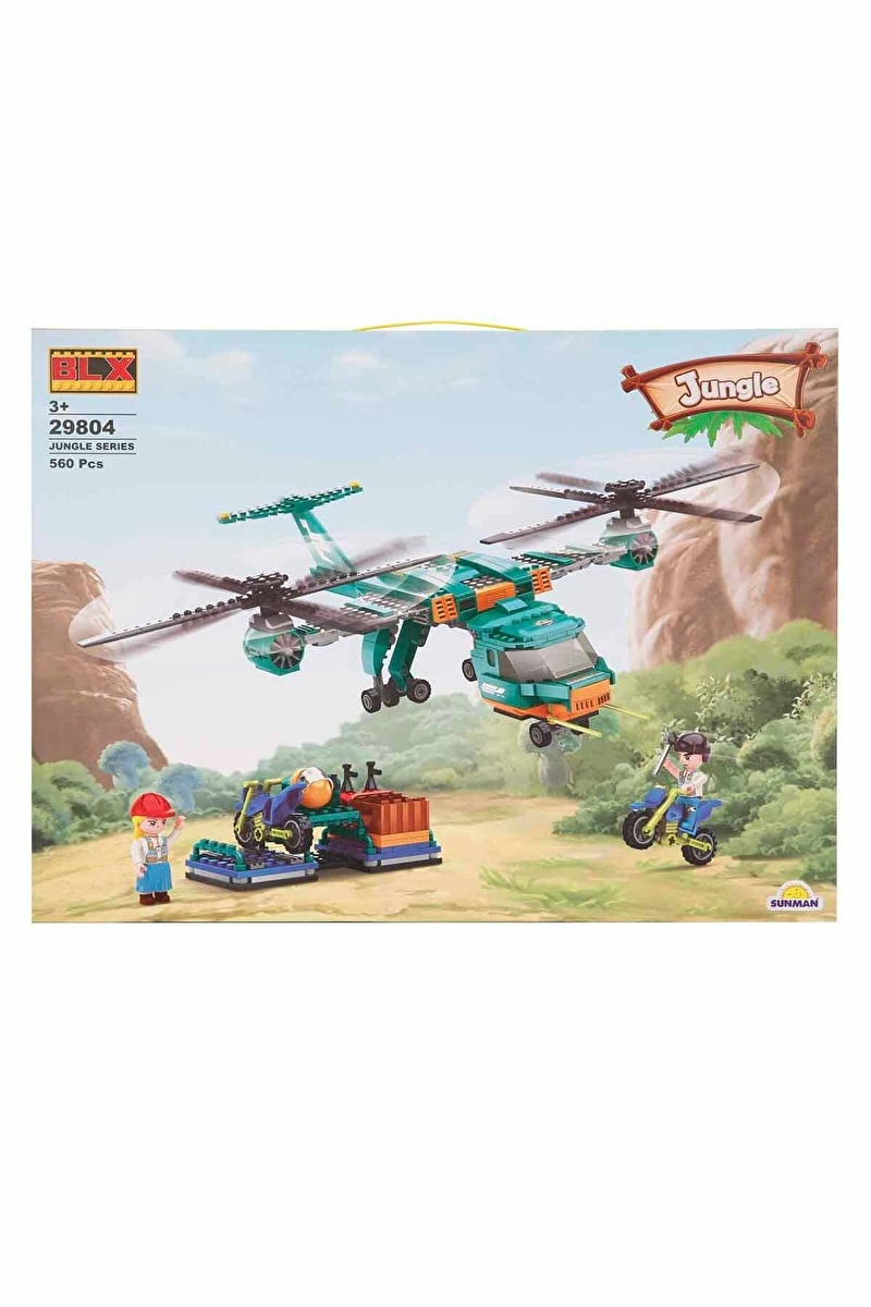 BLX Jungle Orman Keşif Ekibi ve Uçağı 29804