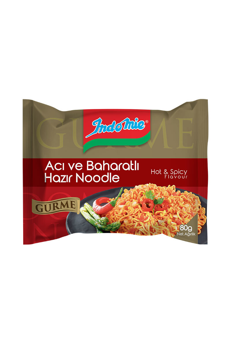 İndomie Gurme Acı ve Baharatlı Hazır Noodle 80 g