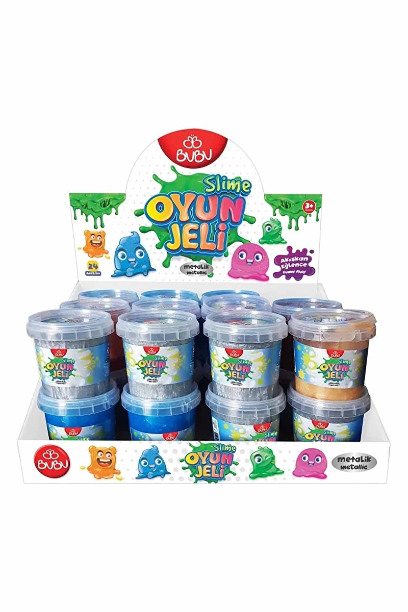 Bubu Metalik Slime 140 g karışık renk