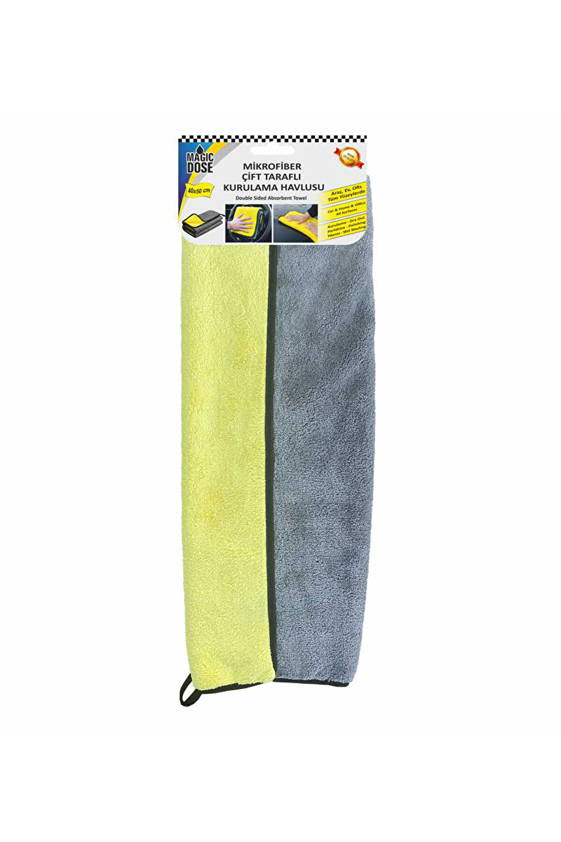 Magic Dose Microfiber Çift Taraflı Kurulama Bezi 50x40 cm